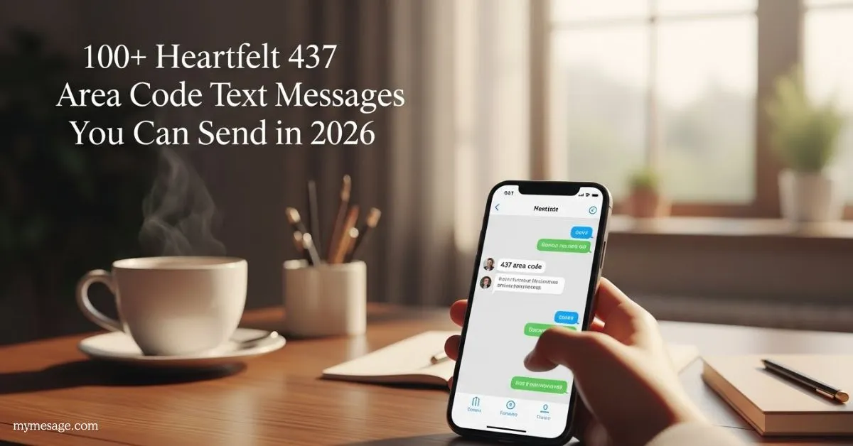 437 Area Code Text Messages