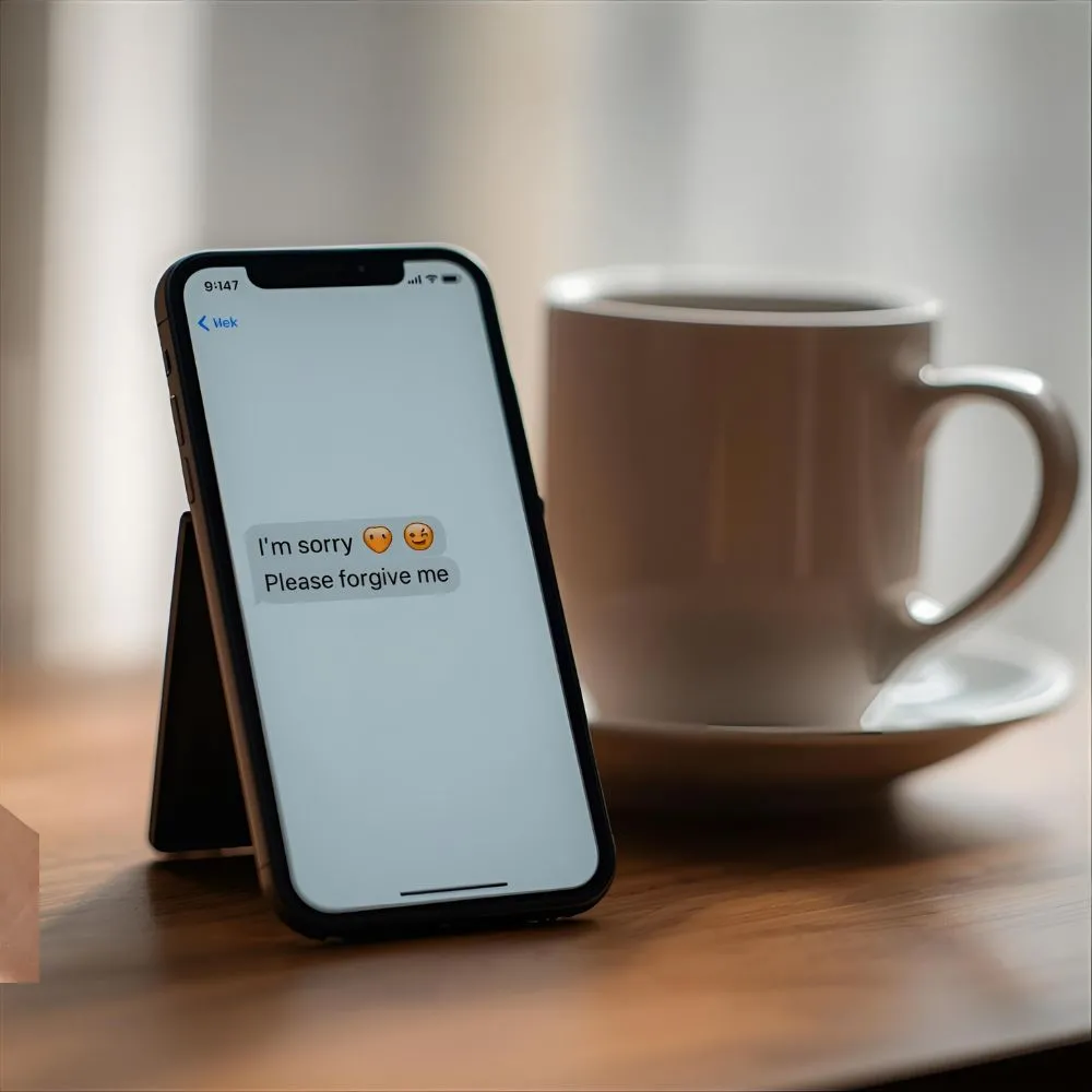 Apology Messages (Schedule Thoughtfully)