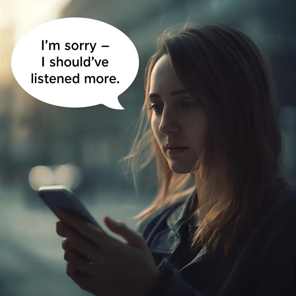 Apology Messages with RCS