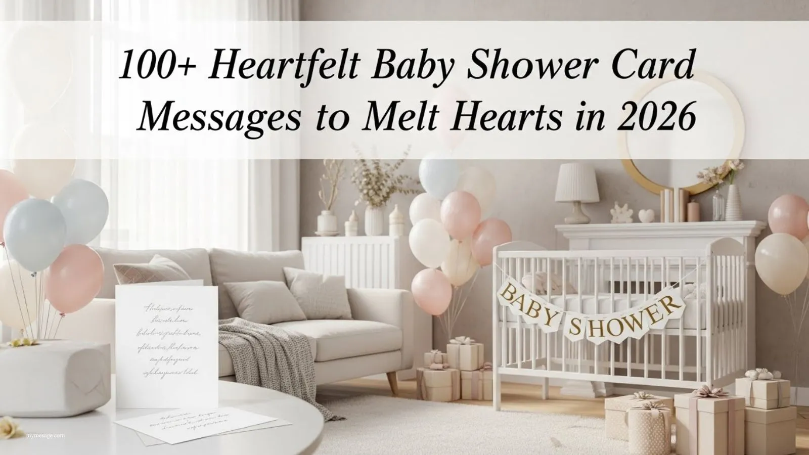 Baby Shower Card Messages
