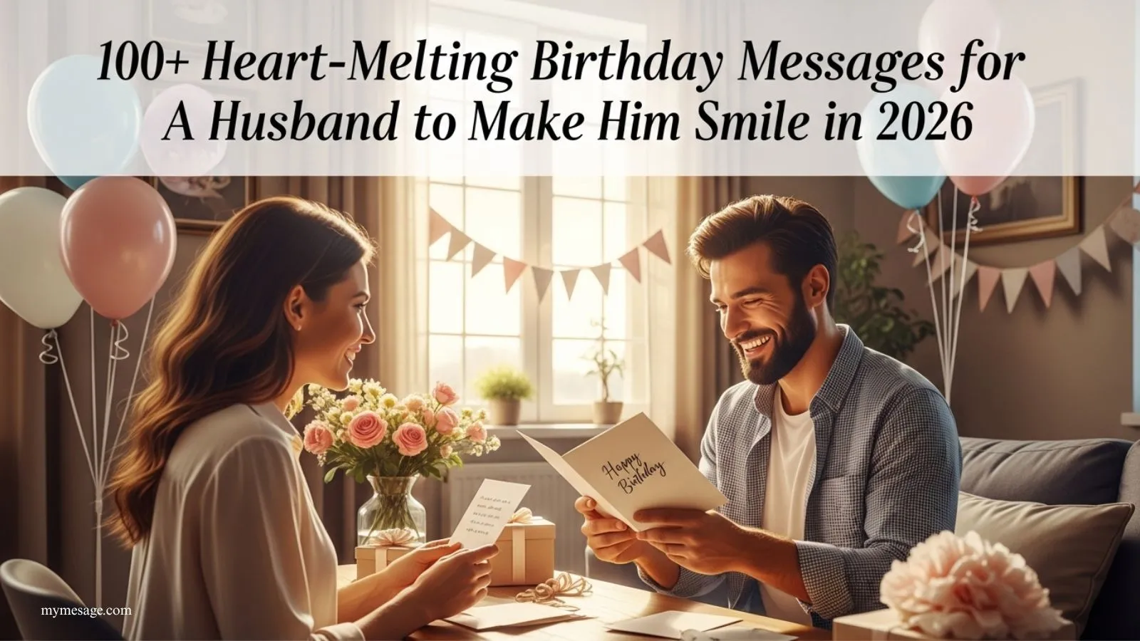 Birthday Messages For Husband
