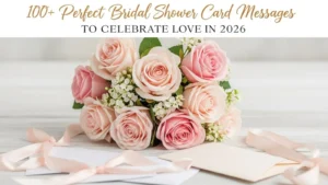 Bridal Shower Card Messages
