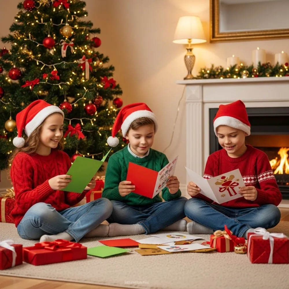 Christmas Card Messages For Kids