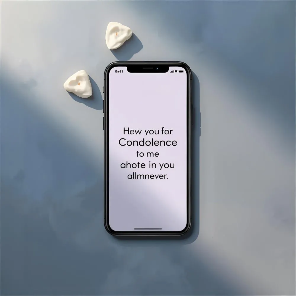 Condolence Messages For Friends