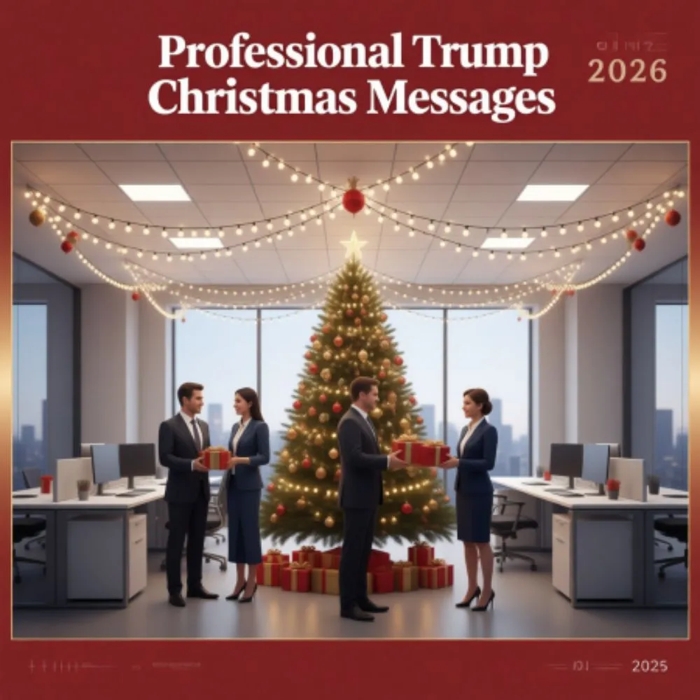  Corporate/Professional Trump Christmas Messages