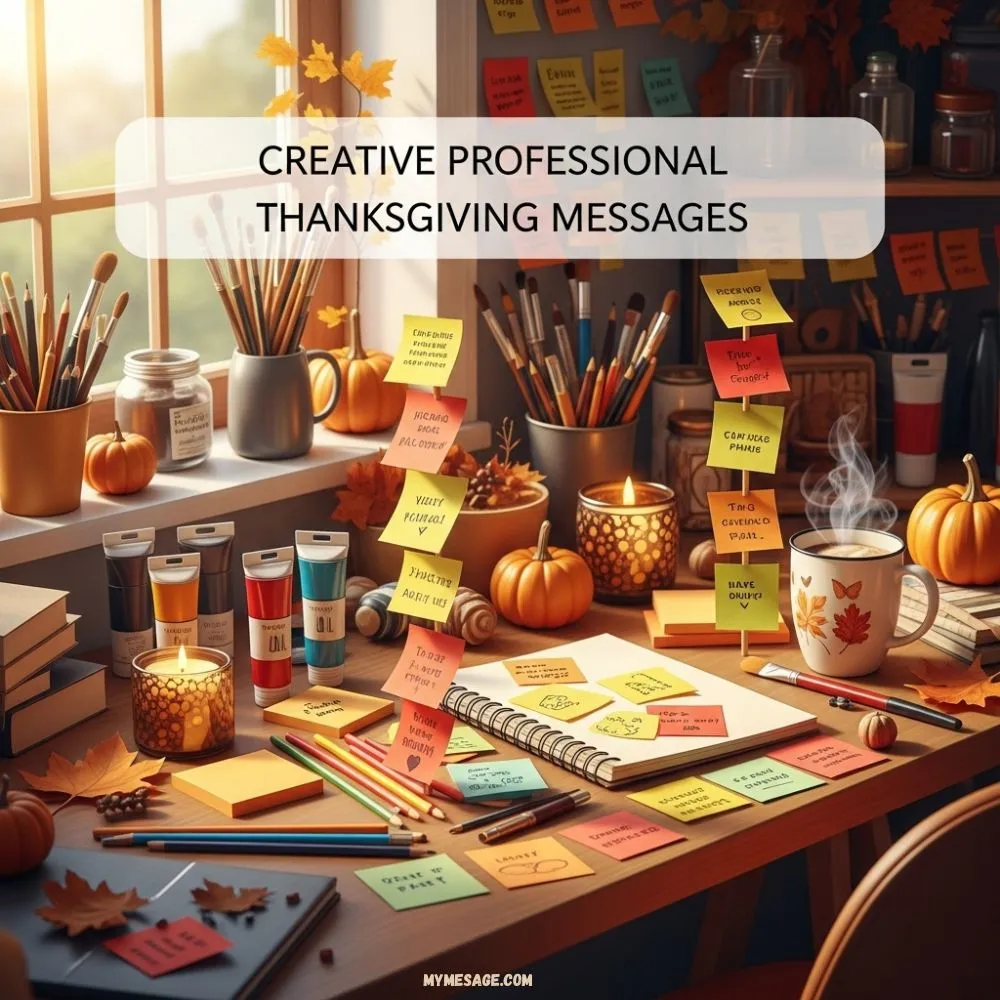 Creative Professional Thanksgiving Messages