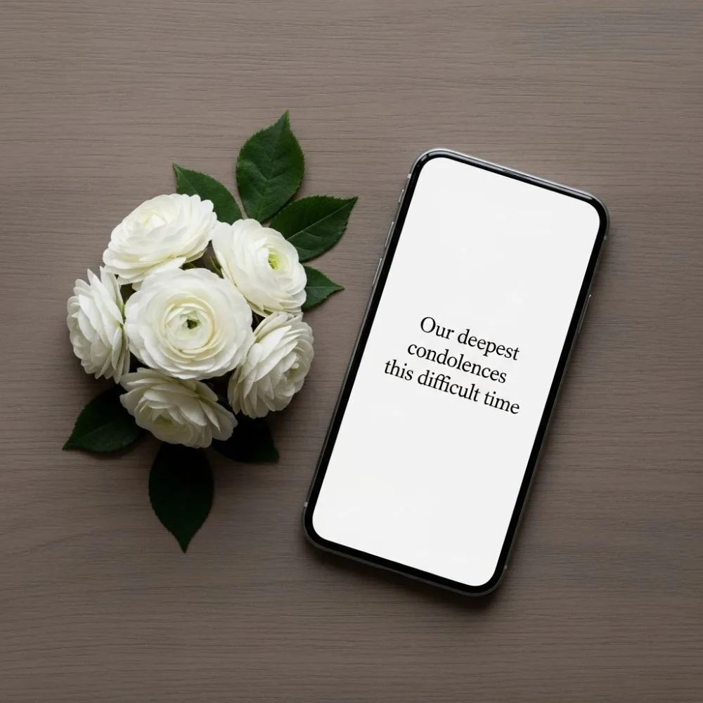 Deepest Condolences Messages For Social Media