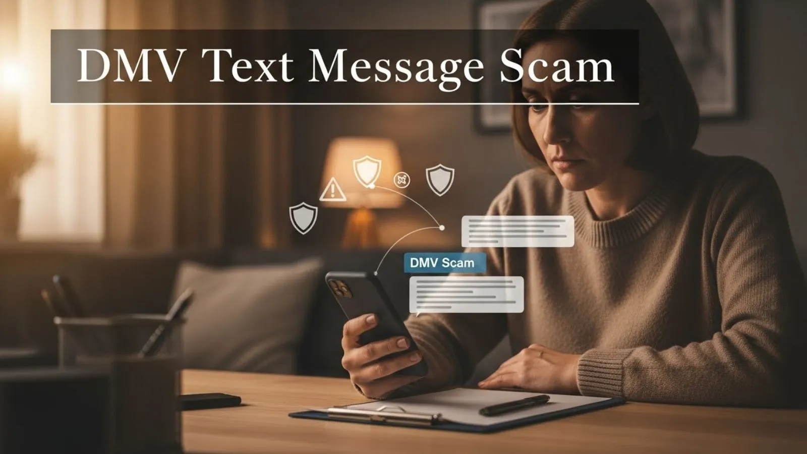 DMV Text Message Scam