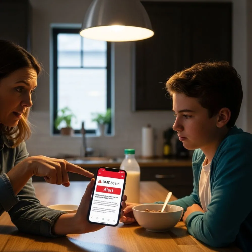 DMZ Text Message Scam Alerts For Family