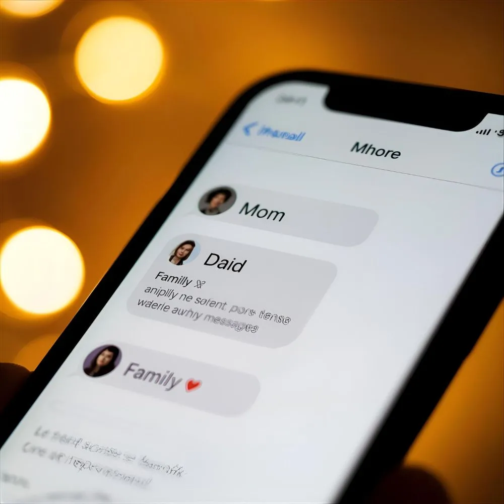 Family Messages After iMessage Issues 