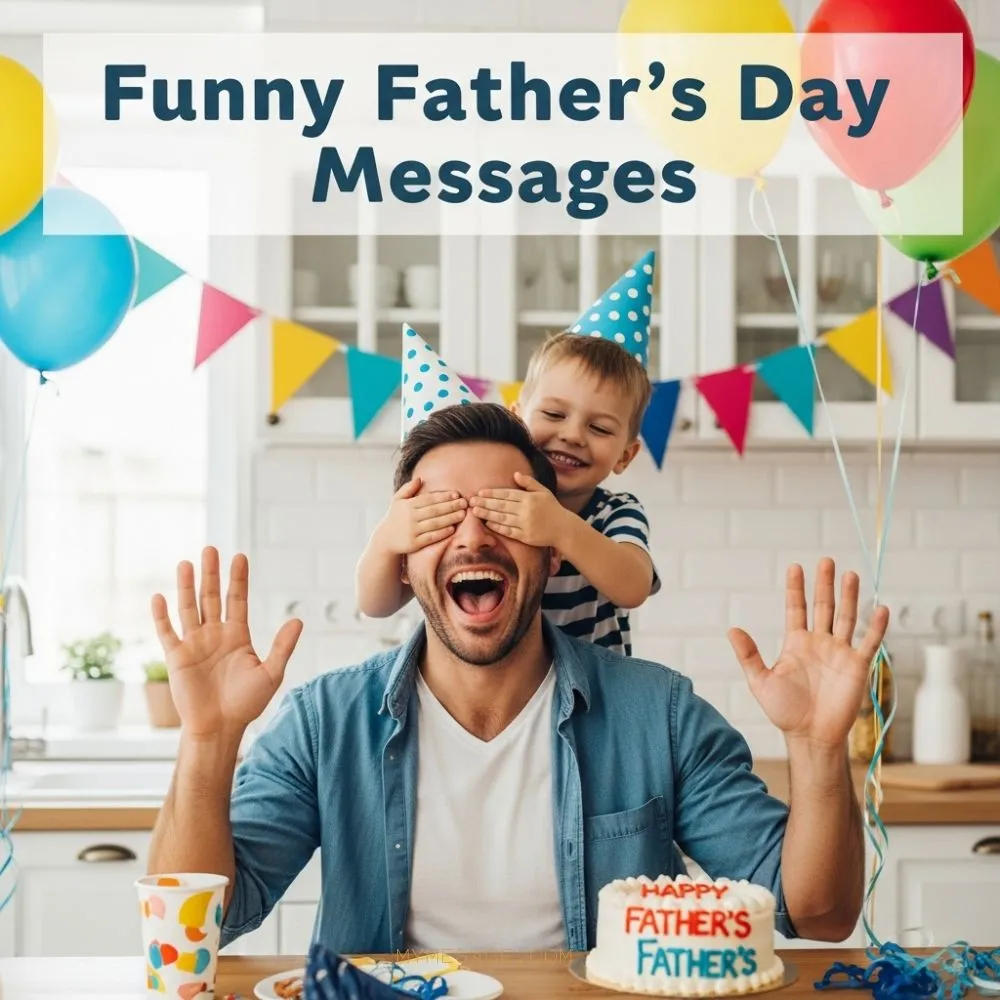  Funny Father’s Day Messages