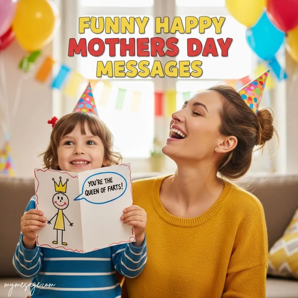  Funny Happy Mothers Day Messages