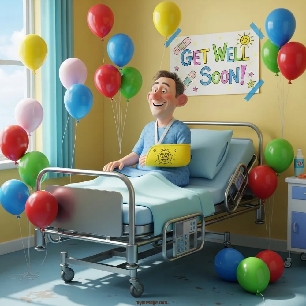 Funny Simple Get Well Messages