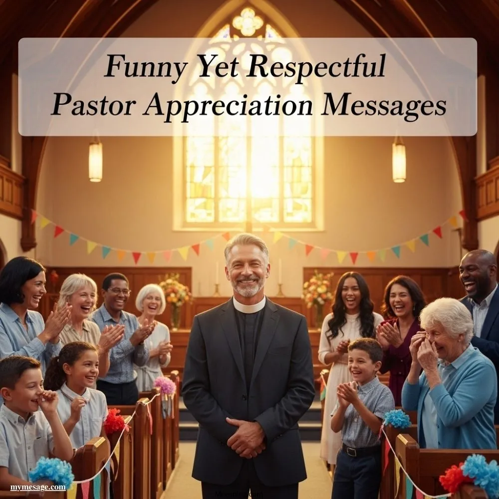 Funny Yet Respectful Pastor Appreciation Messages