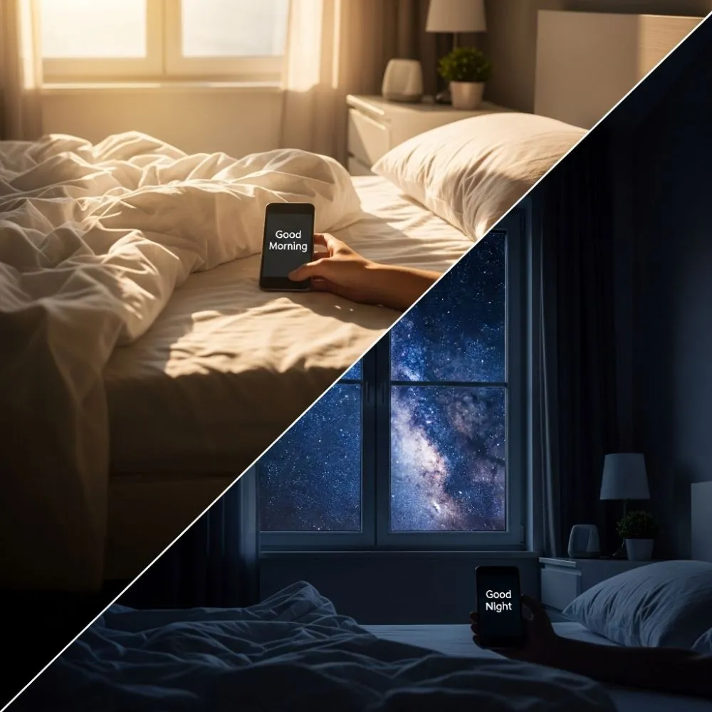 Good Morning & Good Night SMS Messages