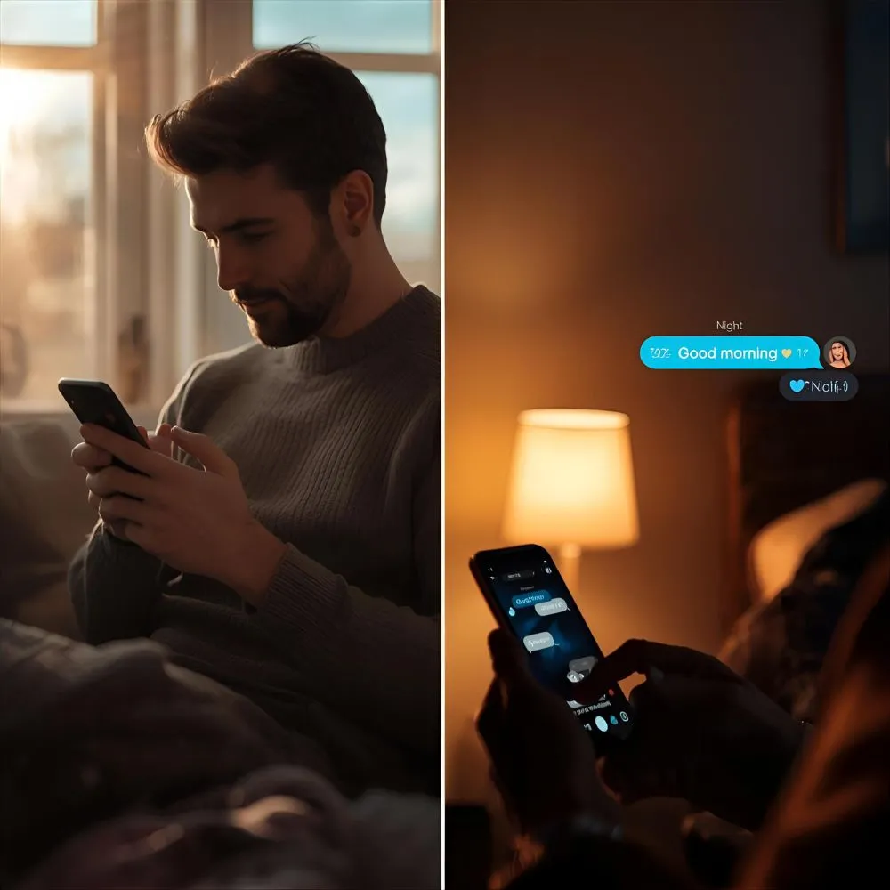 Good Morning & Night RCS Messages