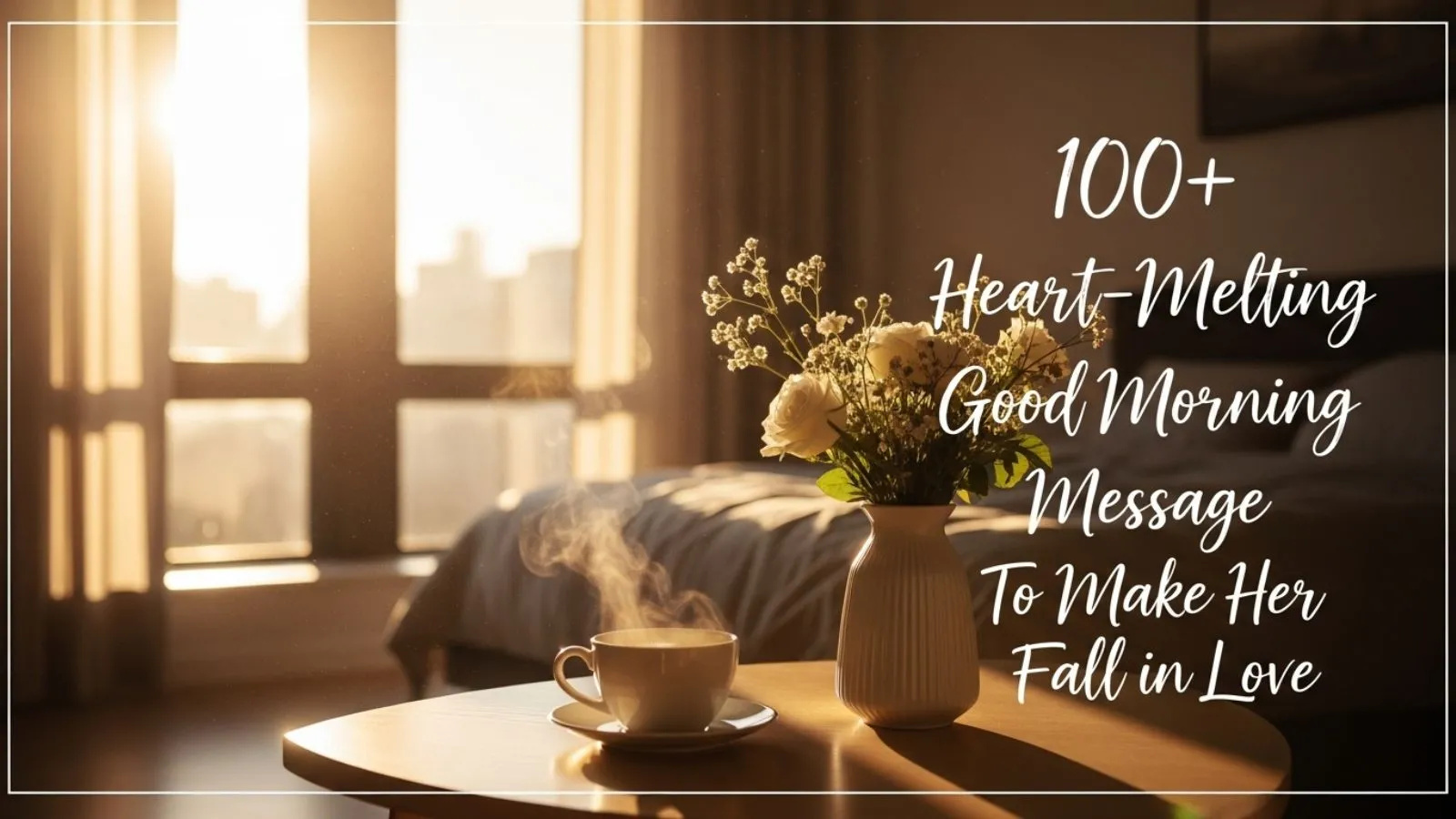 Good Morning Message To Make Her Fall in Love