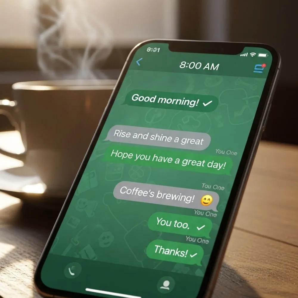  Good Morning RCS Messages