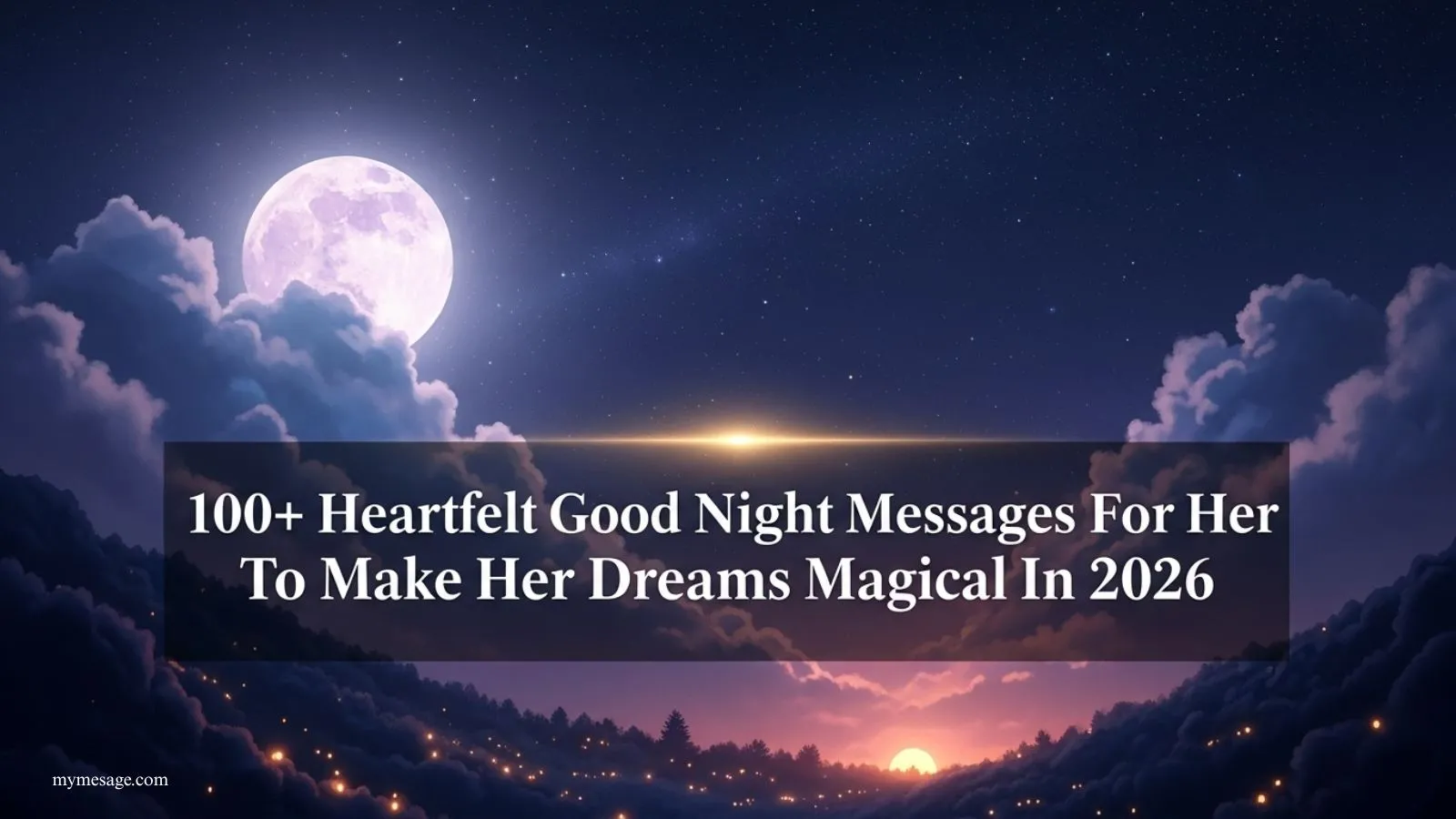 Good Night Messages For Her