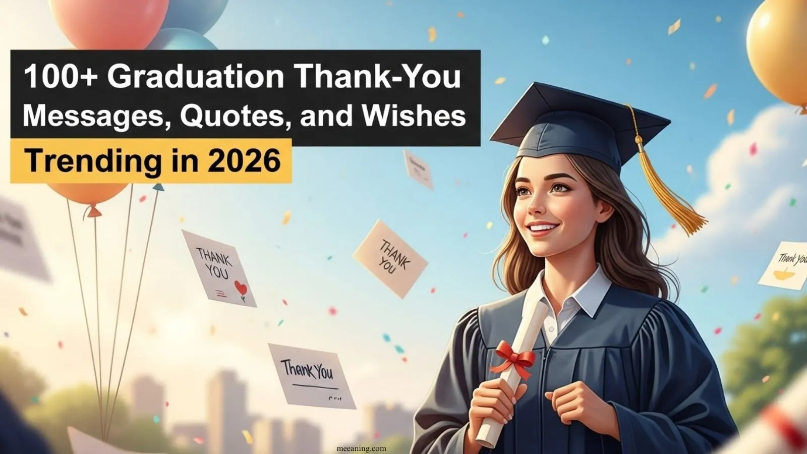 Graduation Thank-You Messages