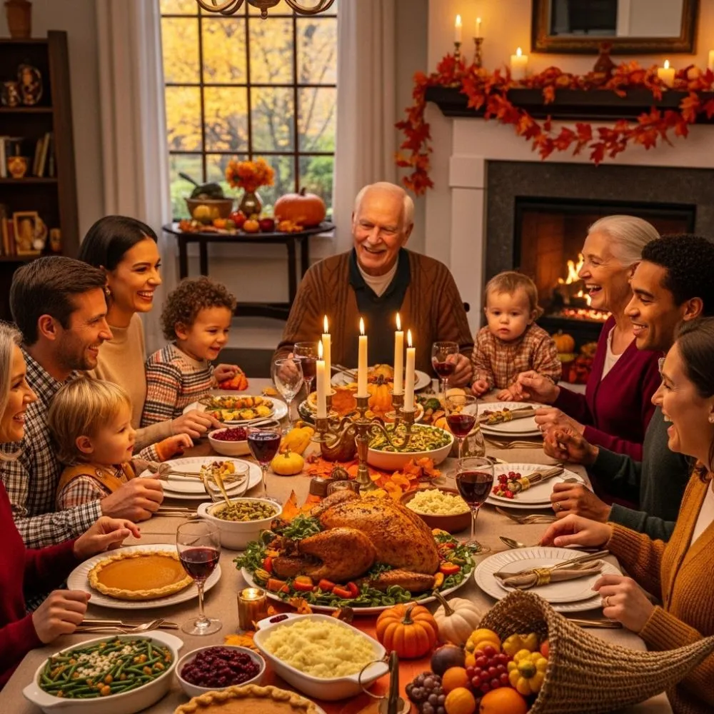 Happy Thanksgiving Messages For Family