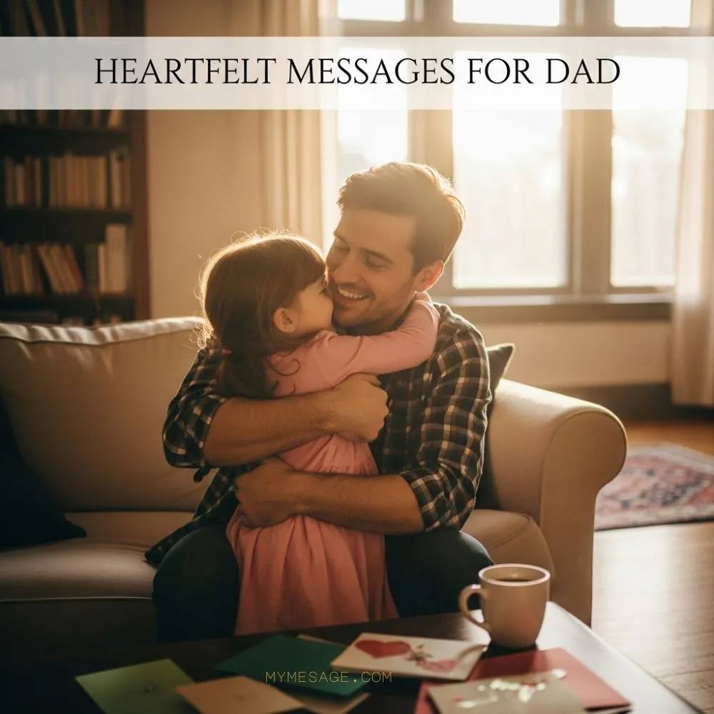 Heartfelt Messages For Dad