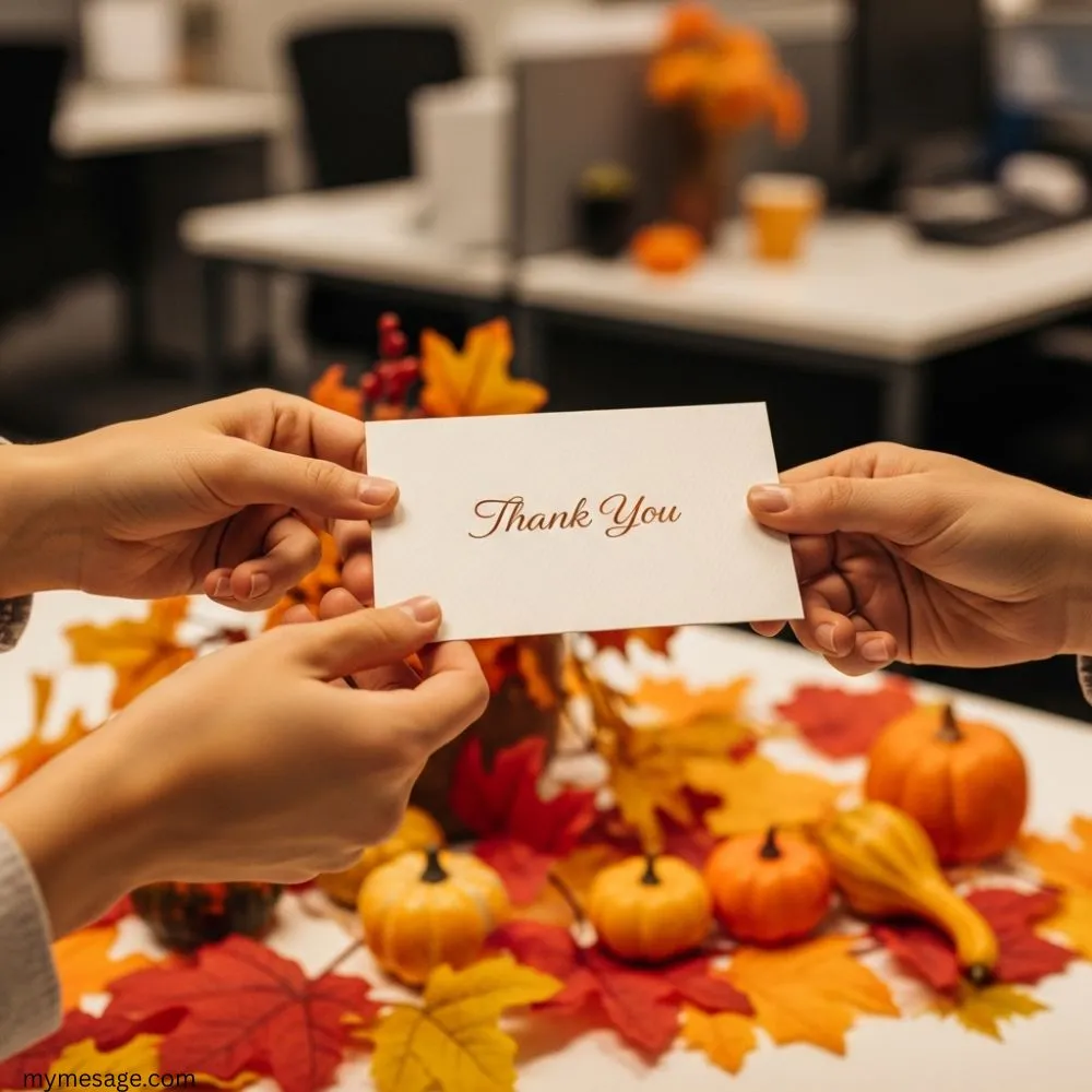 Heartfelt Thanksgiving Message To Employees