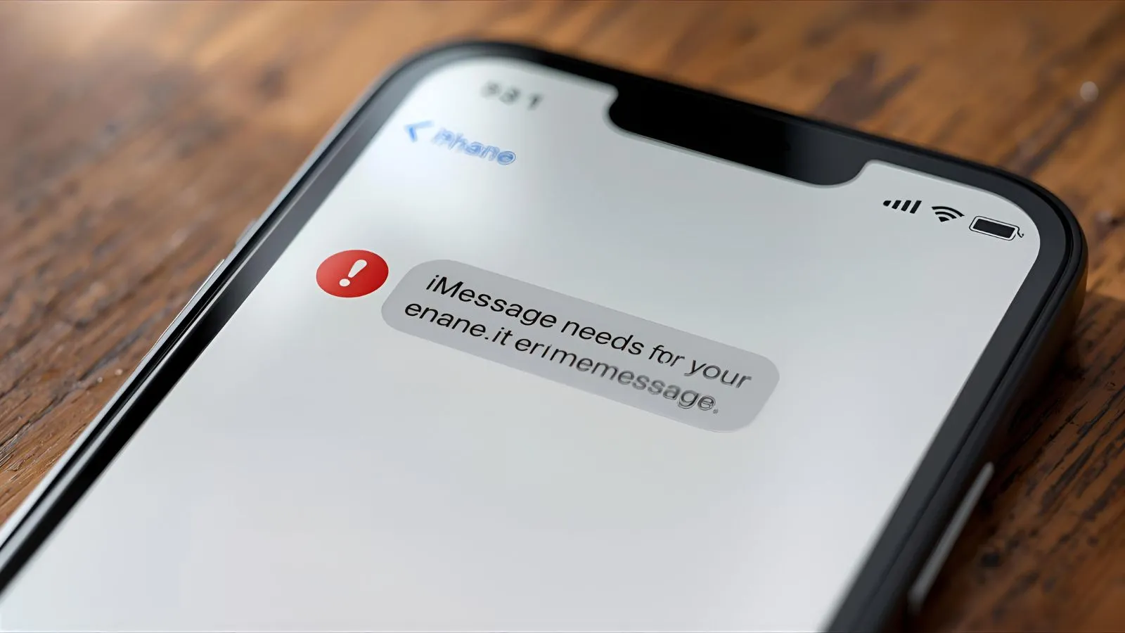 iMessage Needs To Be Enabled To Send This Message