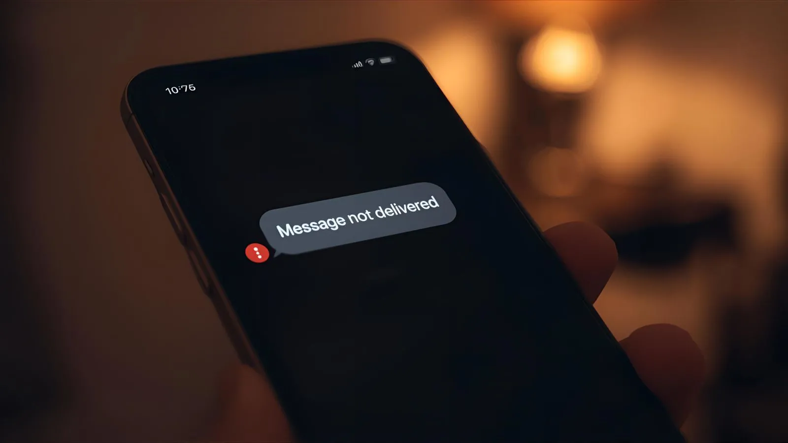 iPhone Message Not Delivered