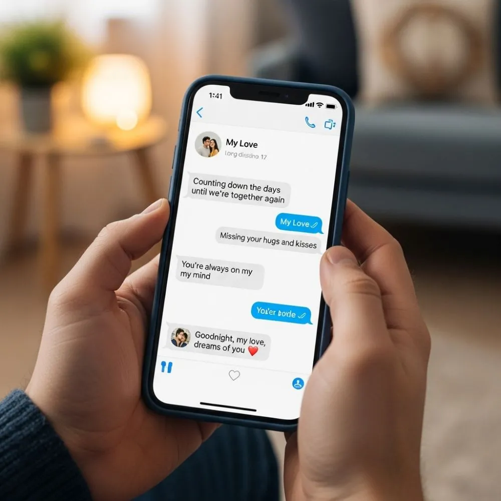 Love Messages For Long-Distance Relationships