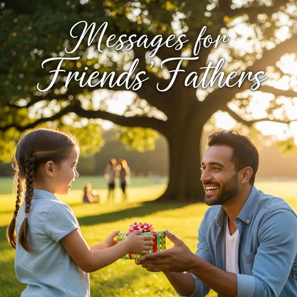 Messages For Friends’ Fathers