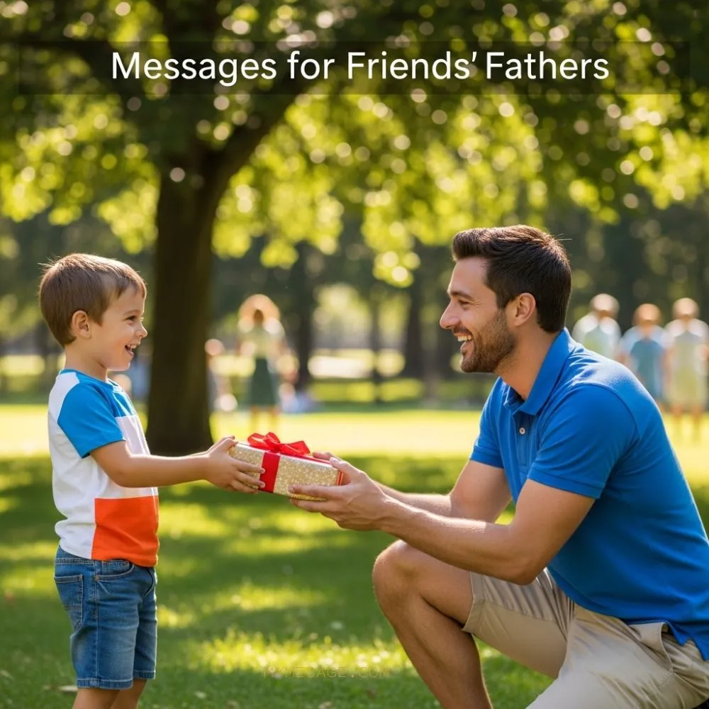 Messages For Friends’ Fathers