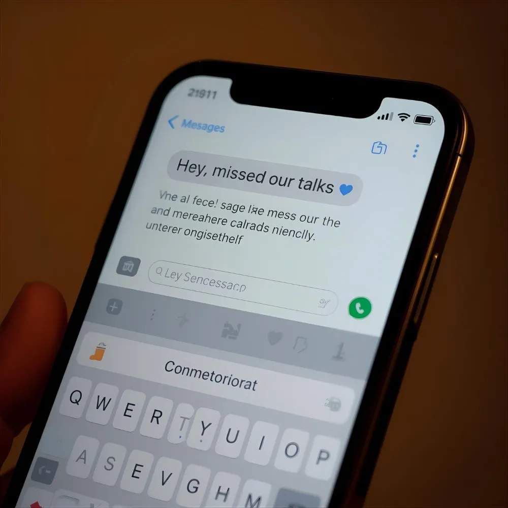 Messages to Reconnect After Silence