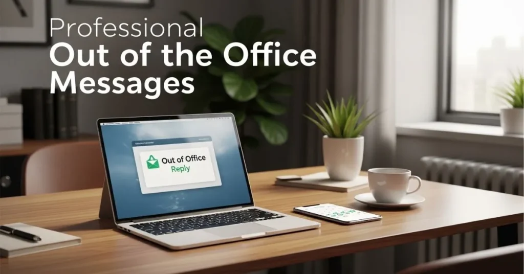 Professional Out of the Office Messages