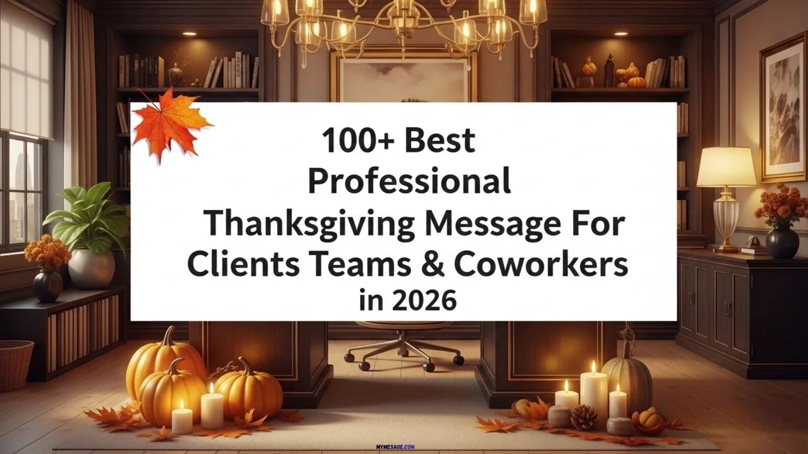 Professional Thanksgiving Message