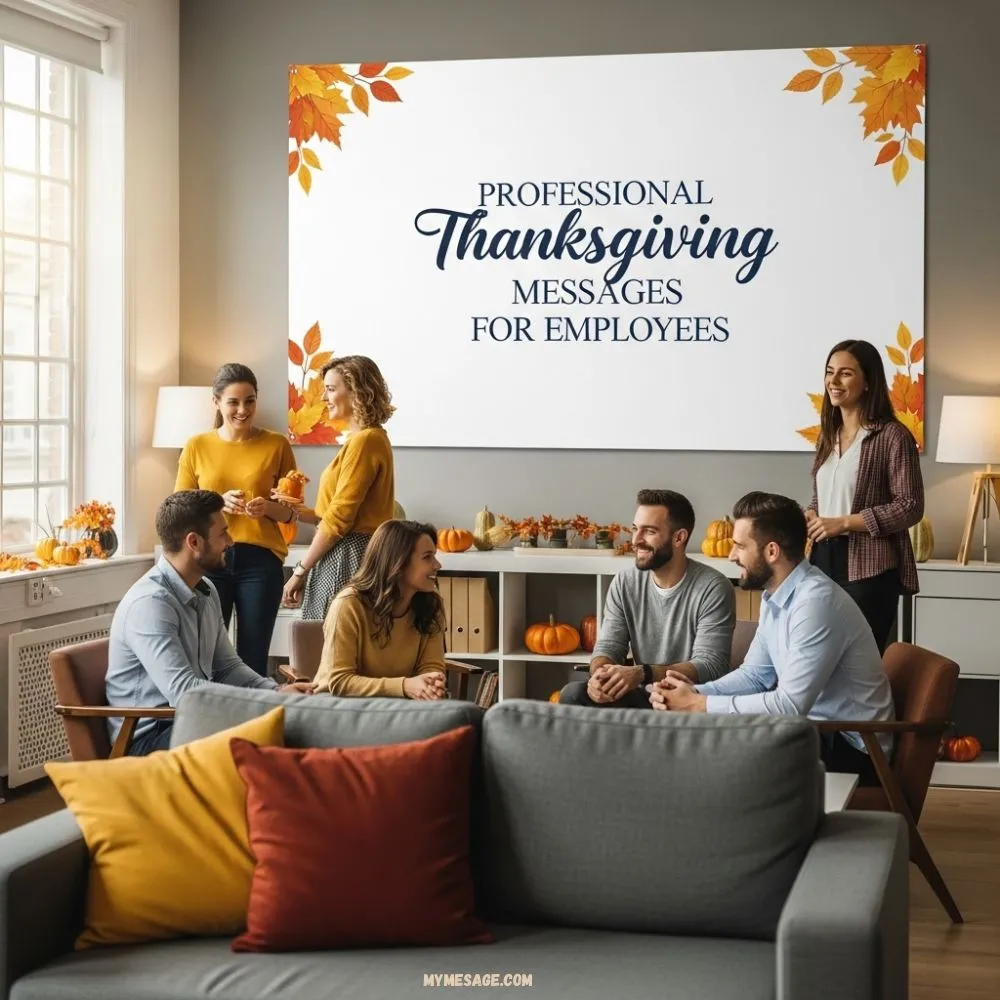 Professional Thanksgiving Messages For Employees