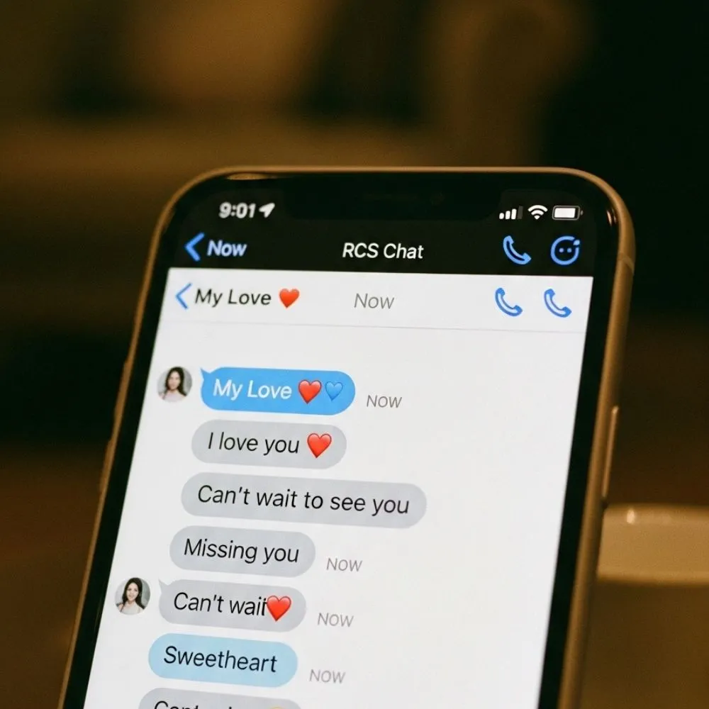 Romantic RCS Text Messages for Your Partner
