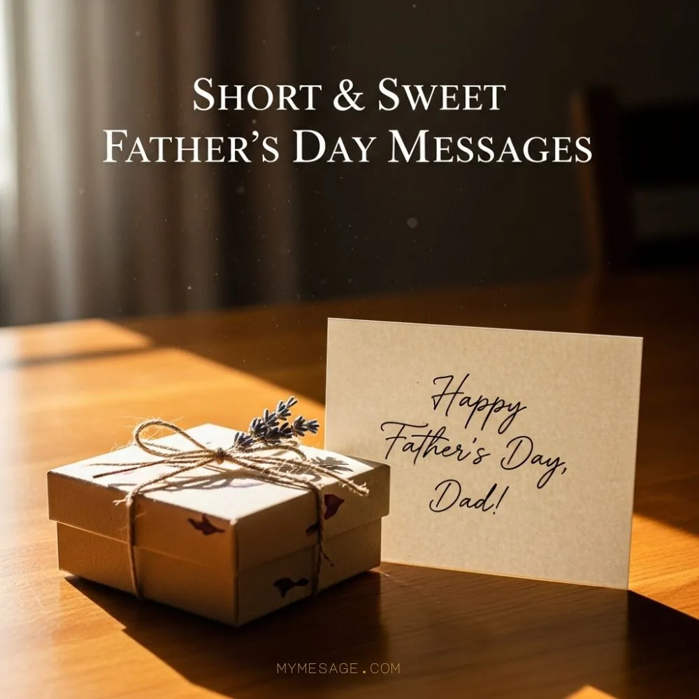 Short & Sweet Father’s Day Messages