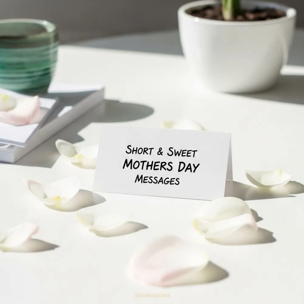 Short & Sweet Mothers Day Messages