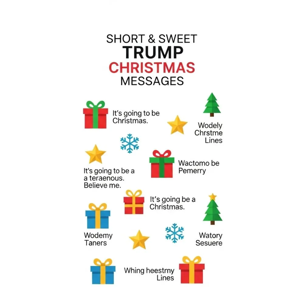 Short & Sweet Trump Christmas Messages
