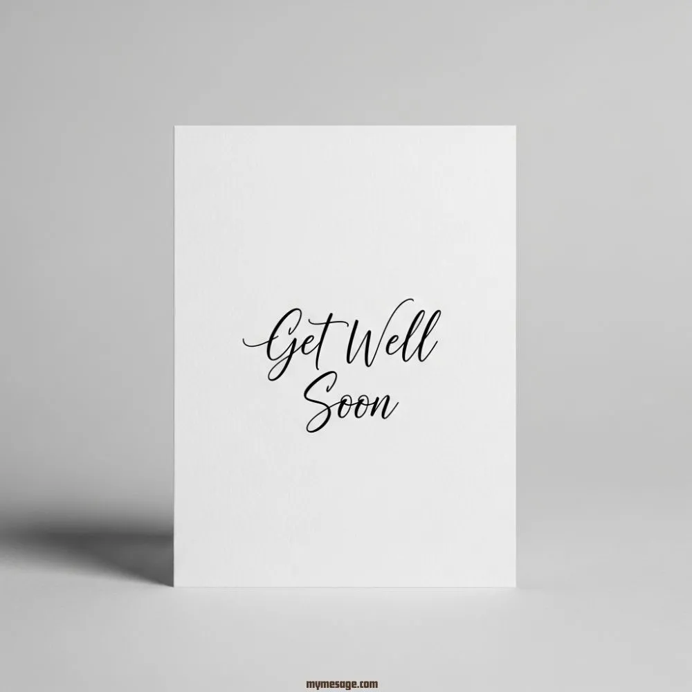 Short Get Well Soon Messages