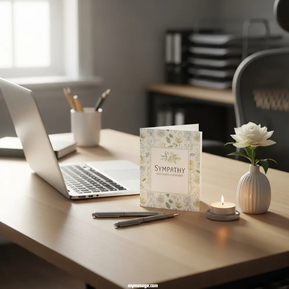 Short Sympathy Messages For Coworkers