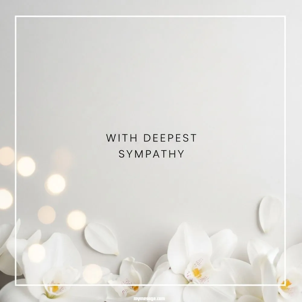 Short Sympathy Messages For Social Media