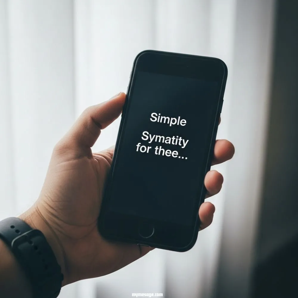 Short Sympathy Text Messages