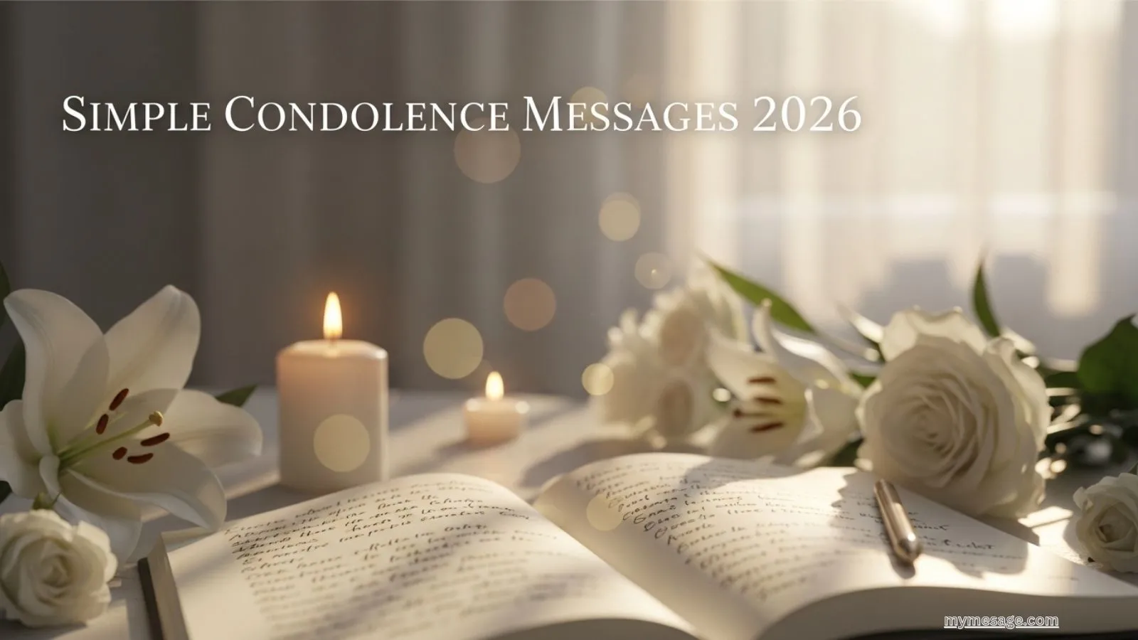 Simple Condolences Message