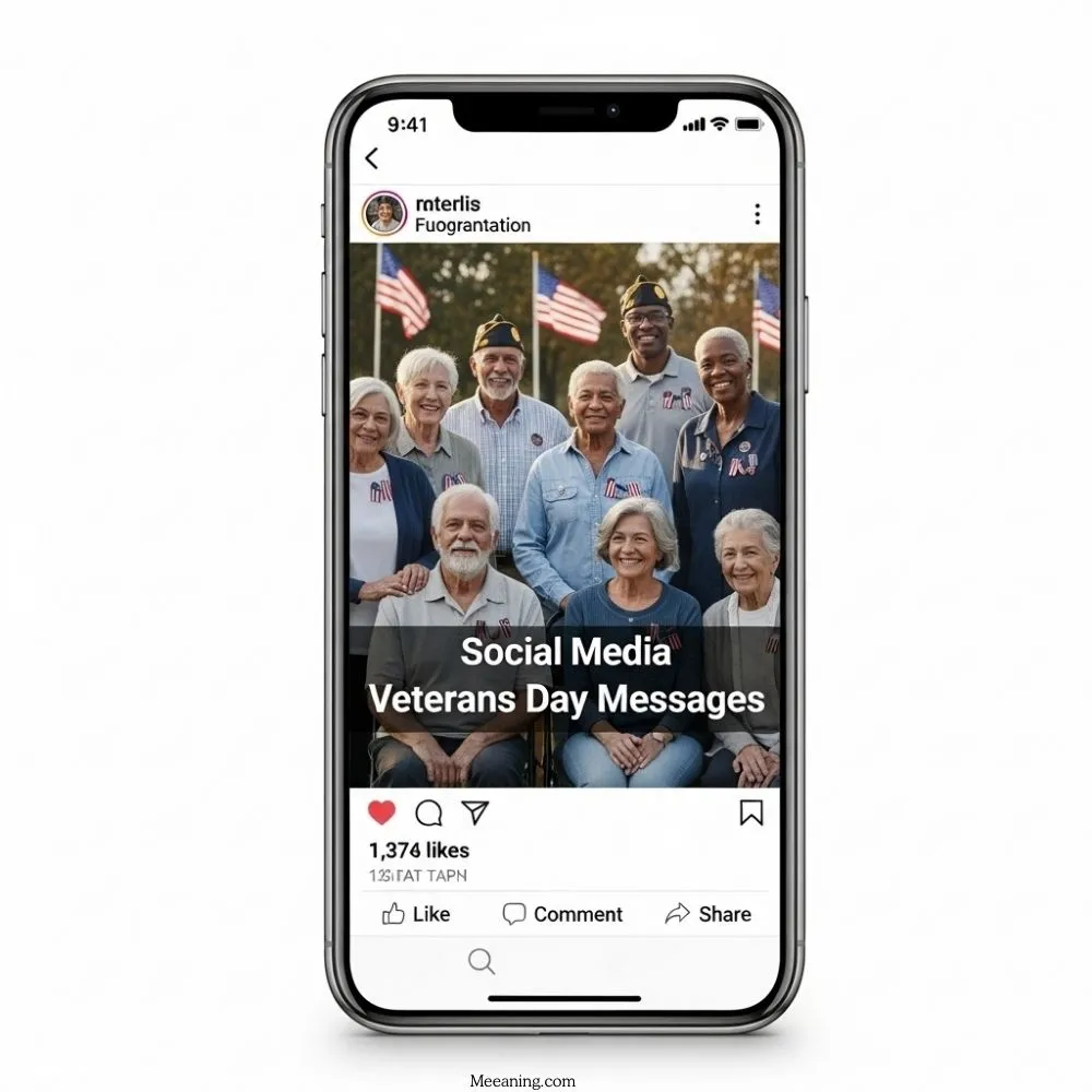 Social Media Veterans Day Messages
