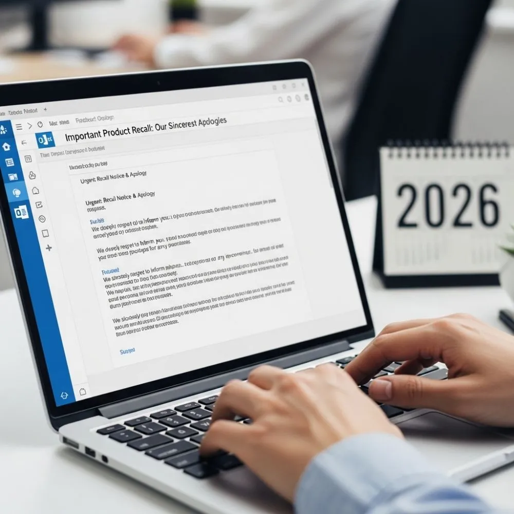 Sorry Recall Messages To Send