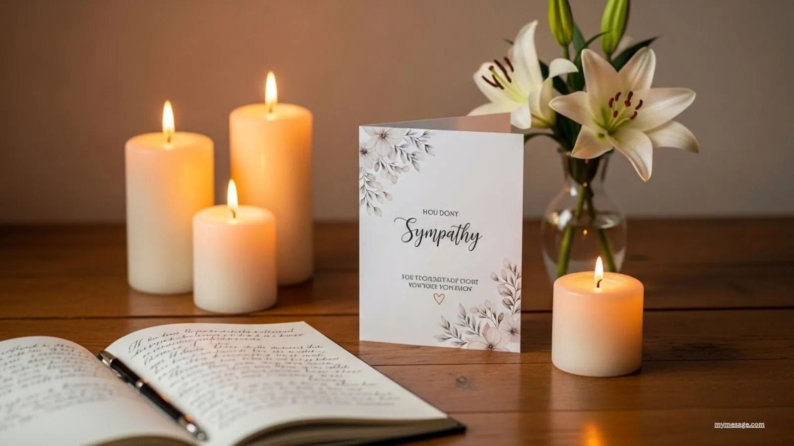 sympathy card message