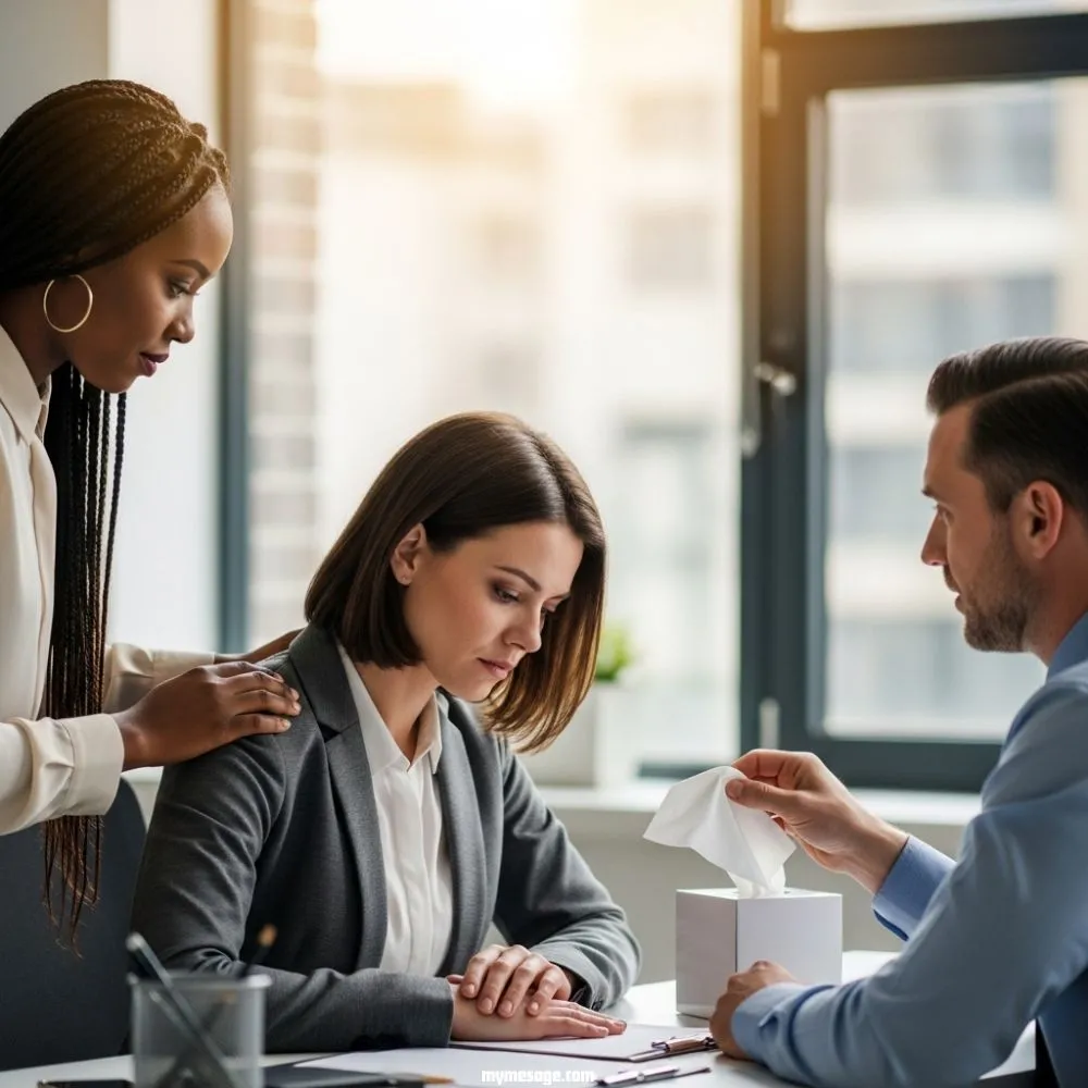 Sympathy Messages For Coworkers