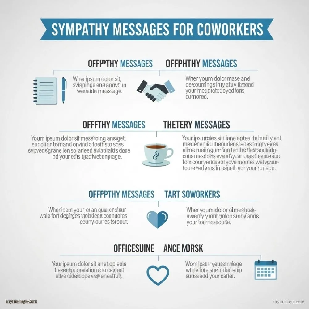 Sympathy Messages For Coworkers